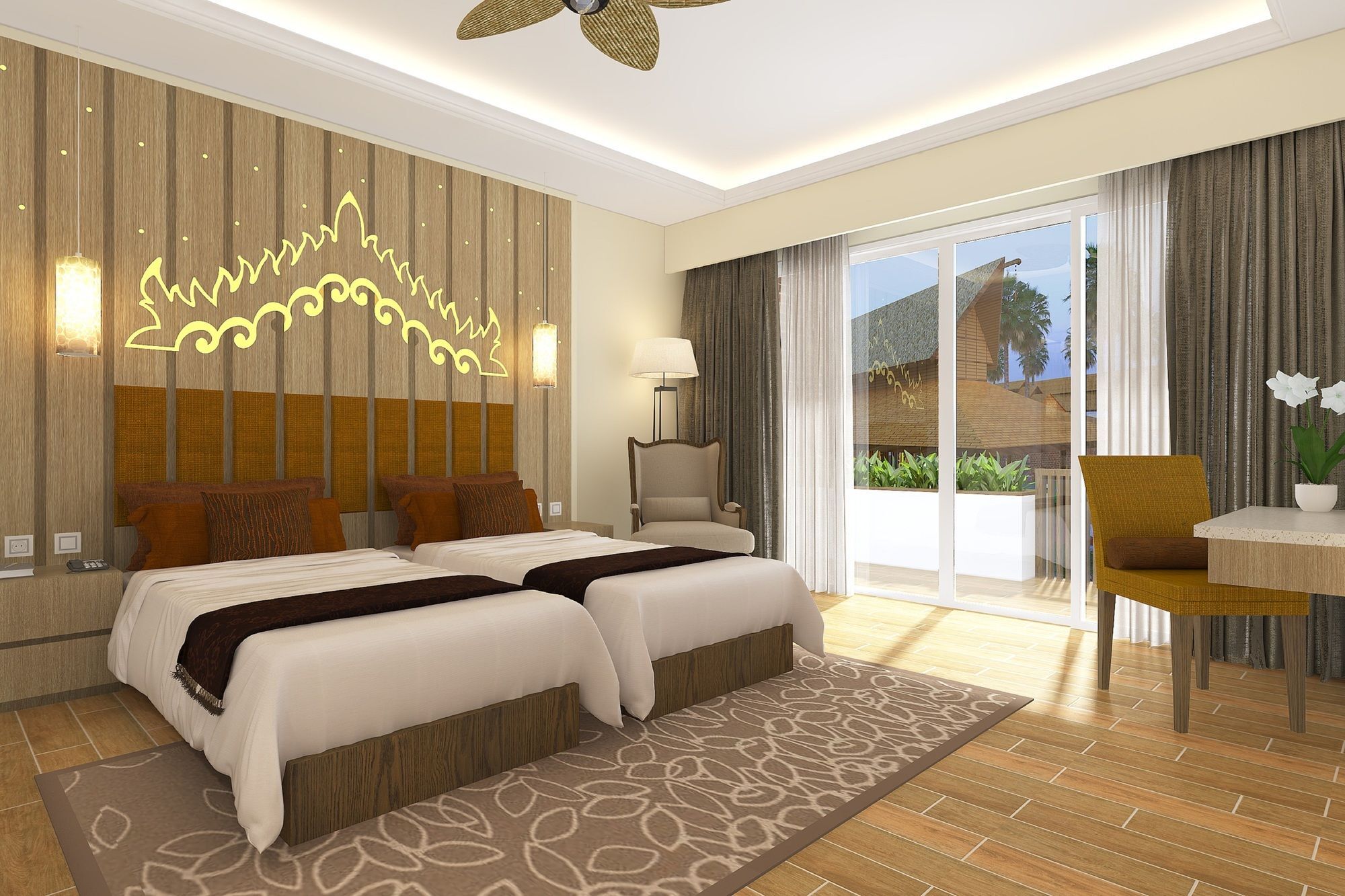 Amata Garden Resort Bagan Ngoại thất bức ảnh
